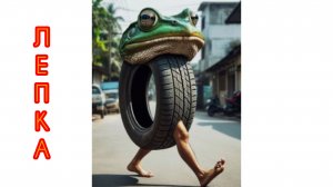 Лепка boneco. Лягушка с ногами.