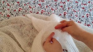 МК ЧАСТЬ 3//ПАУТИНКА-КАРДИГАН ИЗ МОХЕРА НА ШЕЛКЕ