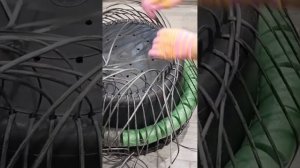 Плетение кашпо из ротанга 70 литров. #rattan #кашпо #кашпод?