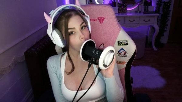 Enjoy my ear licks and kisses