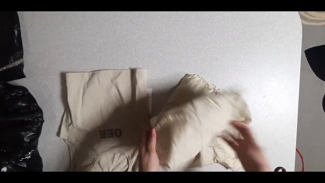 Распаковка.Бежевый костюм для девочек смотреть онлайн