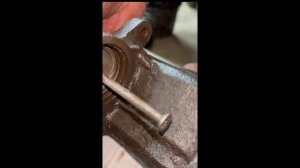 Очистка суппорта пескоструйным аппаратом Гера 2