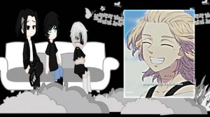 Tokyo revengers (Trio) react to Mikey/реакция токийских мстителей(трио