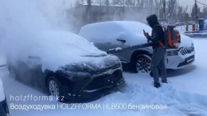 HOLZFFORMA FL8500 - лучшая #воздуходувка для уборки снега #снег