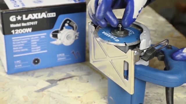 Дисковая пила 110 мм, 1300 Вт, 57417 Galaxia