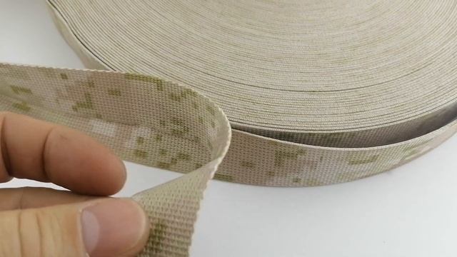 Стропа текстильная ИТГФ 25мм, в расцветке Сирия