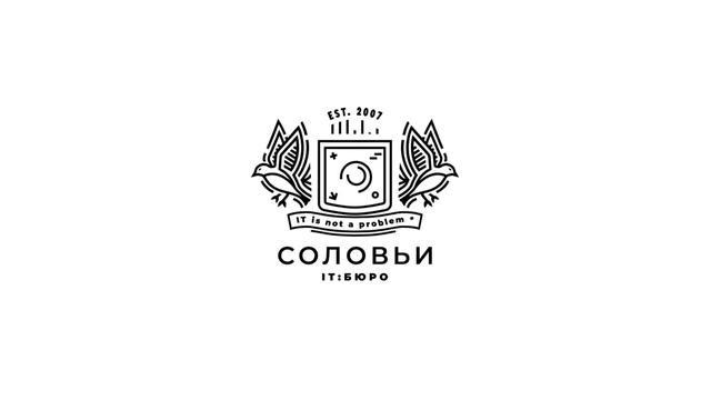 Logo birds line animation смотреть онлайн