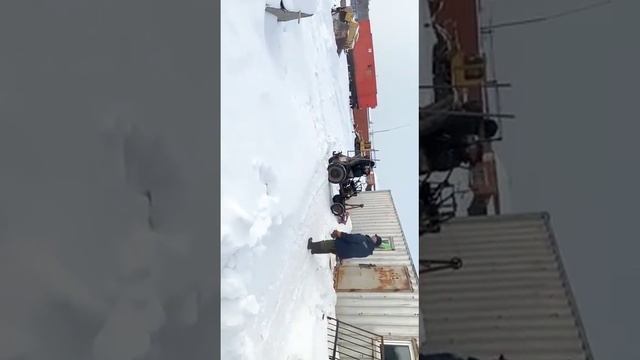 Минитрактор самодельный чистка снега смотреть онлайн