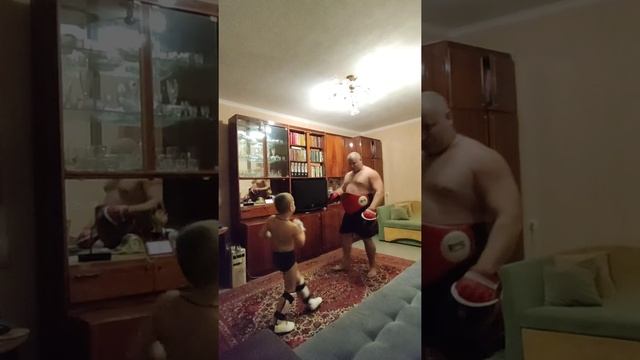 Тренировки по Кудо часть 25 (Егор 6 лет)