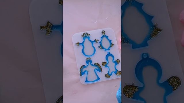 Лёгкая заливка ёлочных игрушек смолой. resinart эпоксидн