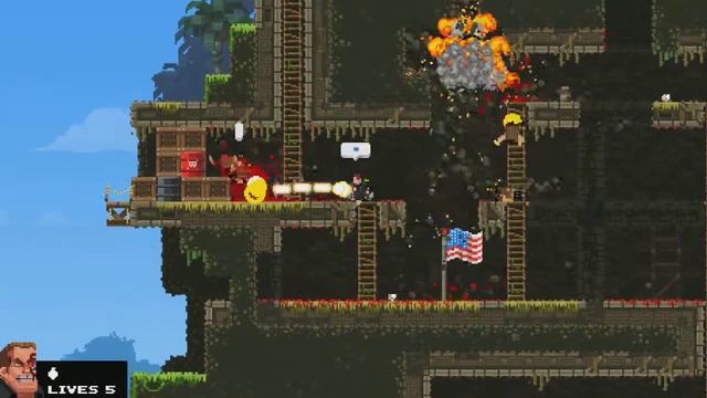 Прохождение Broforce-серия 1 крутая игра
