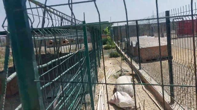 Ташкент. Навес скоро будет готов. Жара у нас. смотреть онлайн