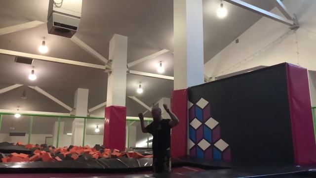 Сочи, канатка , батут