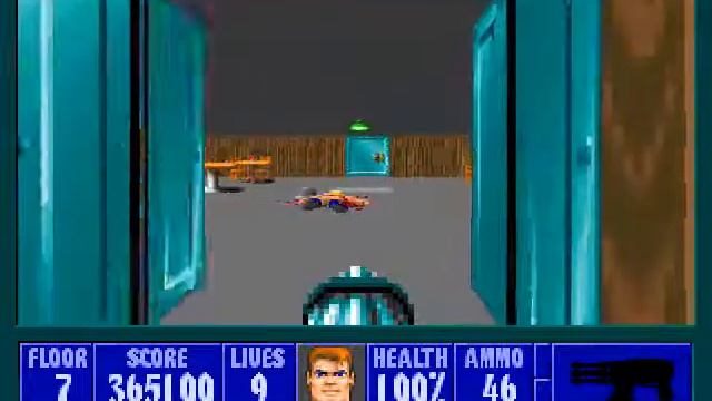 Wolfenstein3d Прохождение - Часть 7 смотреть онлайн