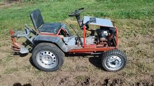 Минитрактор самодельный,обзор