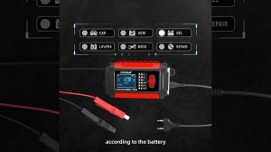 Зарядное устройство 12 В + тестер аккумулятора FTC-1206