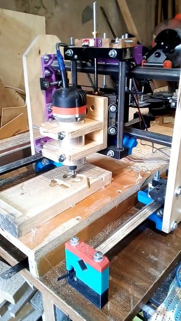 самодельный чпу фрезер на 3д смотреть онлайн