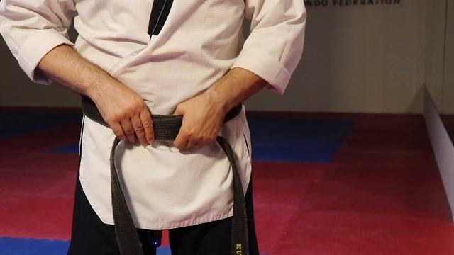 Как завязывать пояс? Легко! Просто! Быстро!