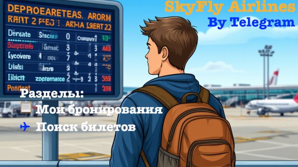 TelegramBOT SkyFly Airlines #2 (Python + Postgresql + Sqlalchemy + Alembic)
