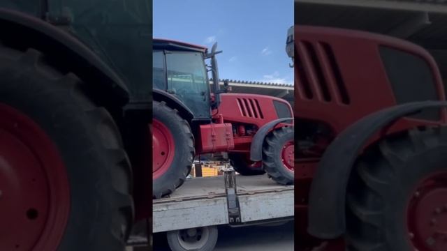 Беларус-2022в3 с поворотным постом #фермер #мульчер #бела смотреть онлайн