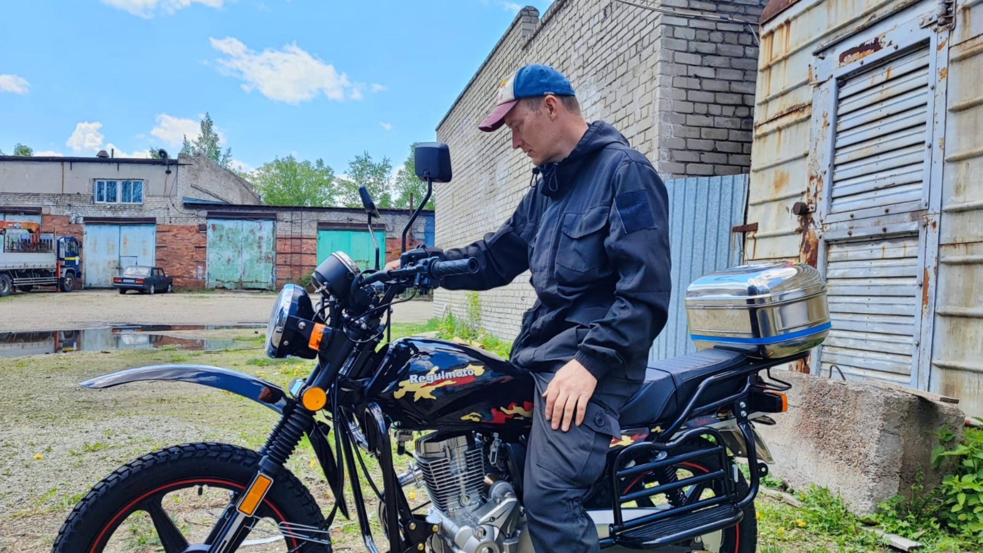 Regulmoto Sk 200-22 из коробки