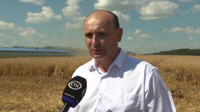 Председатель Солигорского райисполкома Анатолий Лодыга о старте жатвы на Солигорщине