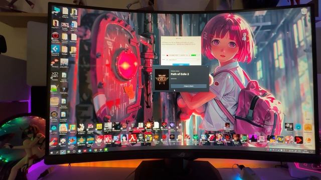 Монитор ASUS ROG Strix XG32WCS Распаковка, Честный обзор, Тесты X смотреть онлайн