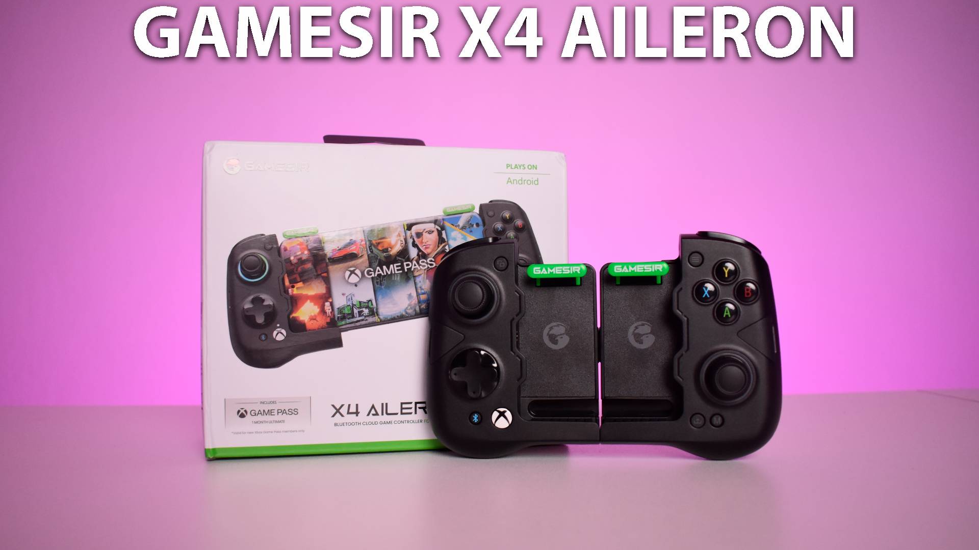 GameSir X4 Aileron распаковка и обзор