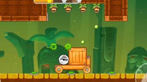 Злой Шар Мумия в игре Angry Ball Adventure Уровни 25-27