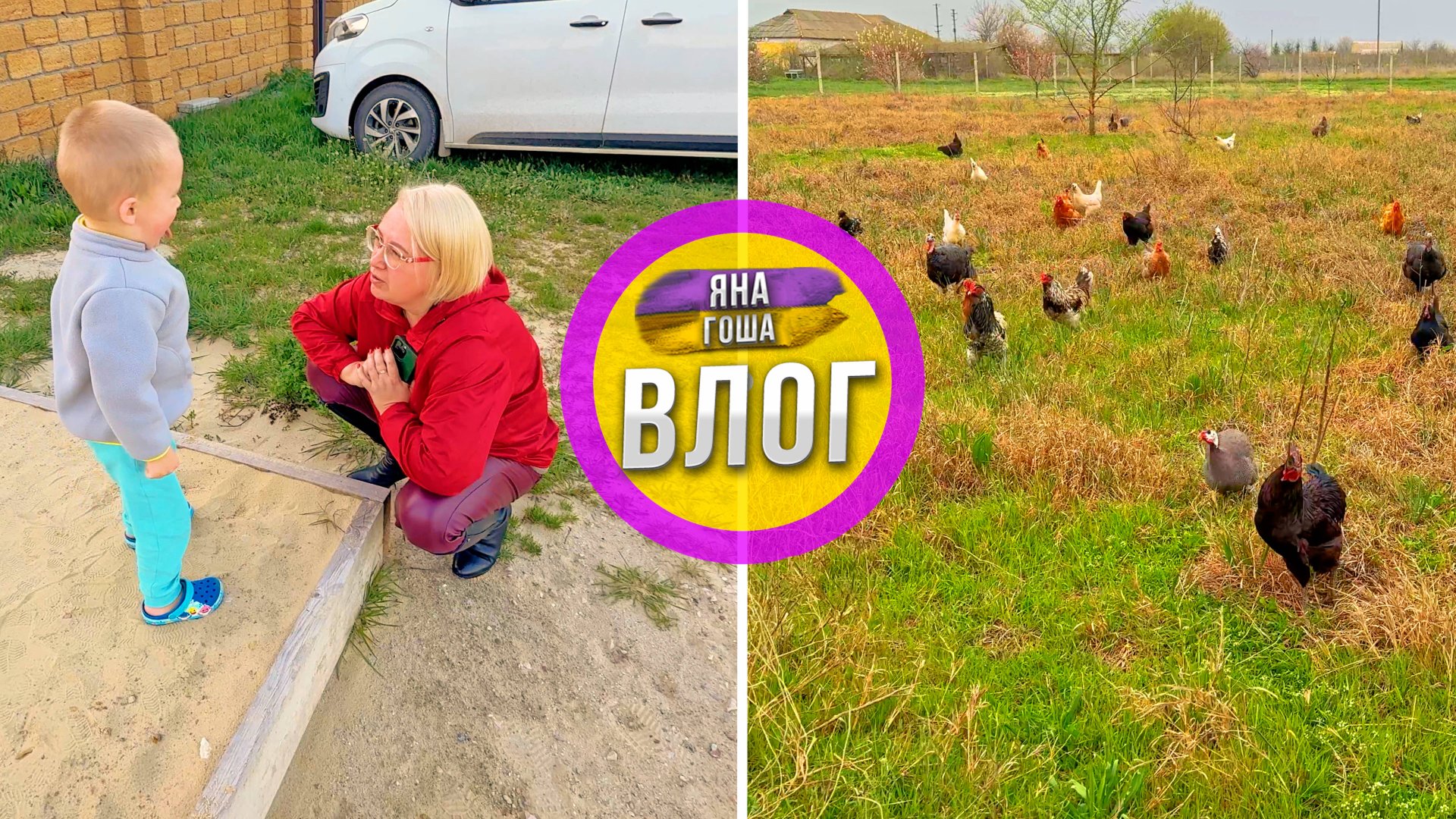 Я стала БЛОНДИНКОЙ! Муж удивлен таким решением! На ферме птицы и козы преследуют! смотреть онлайн