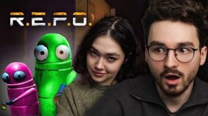 Анастасиз УЧИТ ИГРАТЬ МЕНЯ в R.E.P.O.