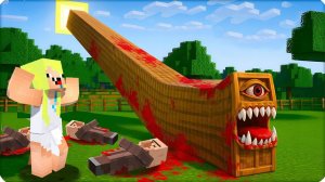 Я нашла самую СТРАШНУЮ ДВЕРЬ в Майнкрафт! НУБИК