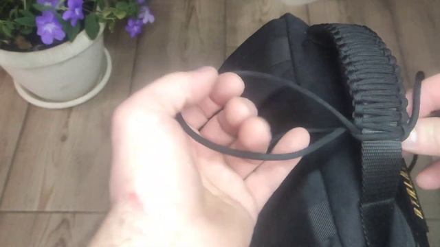 Ручка рюкзака из паракорда! Плетение кобра из паракорда, улучшение рюкзака!