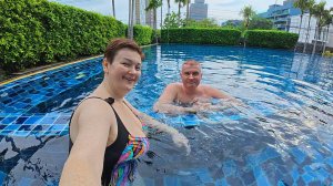 Как VIP гости купаемся в бассейне! Планируем переезд в Таиланд на ПМЖ! Вован нашёл САУНУ) Влог
