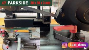 ЛЕНТОЧНАЯ ПИЛА ПО МЕТАЛЛУ Parkside PBM 1100 B2 РОССИЯ РУССКИЙ Я
