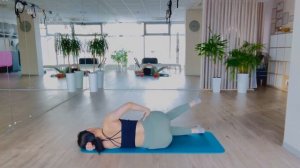 Пилатес для плоского живота и мышц тазового дна | Трен?