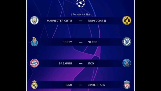 Жеребьёвка 1/4 ЛЧ и ЛЕ 2020-2021 смотреть онлайн