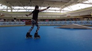 Трюк на роликах.Как научиться делать перекидной на ро?