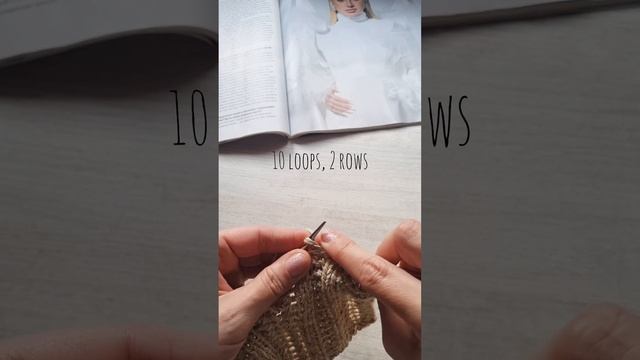 Стильный секционный узор для джемперов по мотивам западных дизайнеров❤️knitting 👚