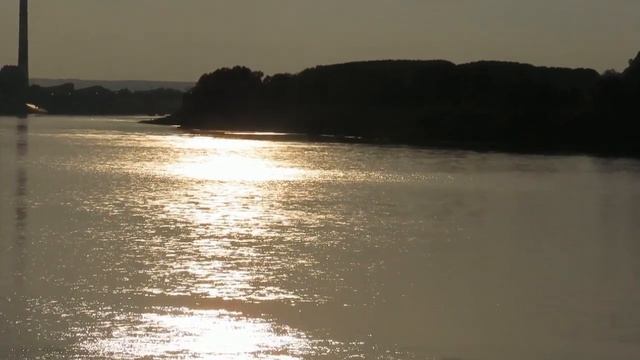 Закат с новой набережной(Кемерово) смотреть онлайн