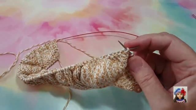 Платье спицами для куклы Паола Рейна "Молочница" Tutorial o смотреть онлайн