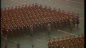 7 ноября 1976 года. Военный парад.