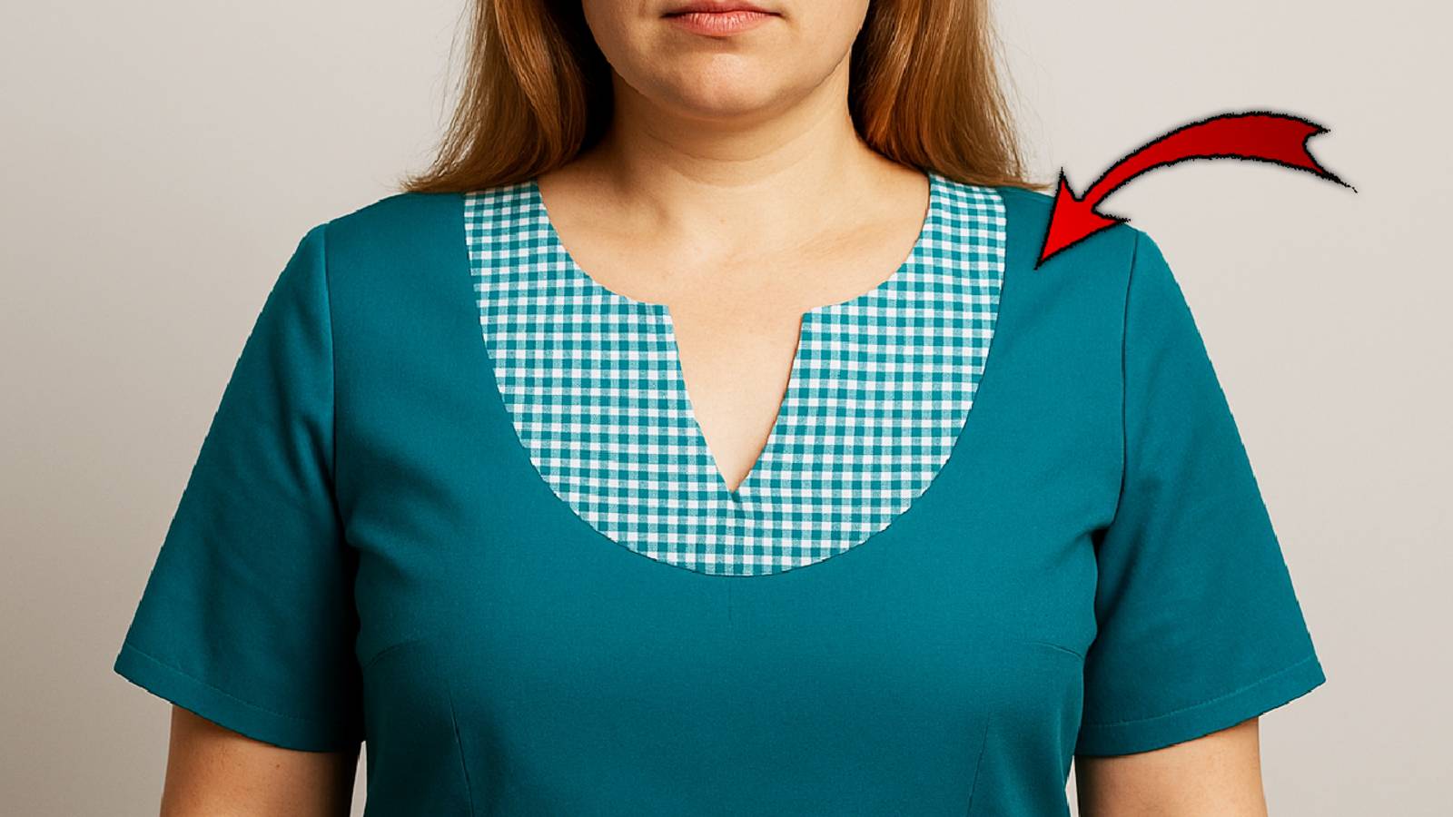 Даже новичок сможет сшить этот вырез! смотреть онлайн