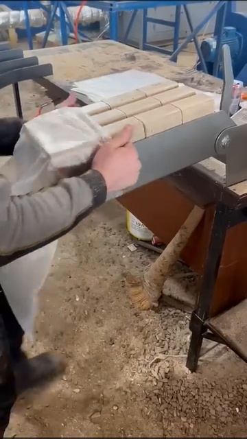 упаковка брикетов пресс БП-300 bp300.waste-master.ru смотреть онлайн