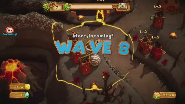 PixelJunk™ Monsters 2 PS4 Gardans Caves Stage 1-3 Fun Perfect 008