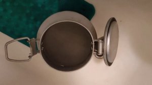 Как очистить алюминиевую флягу #очистить #очистка #очи