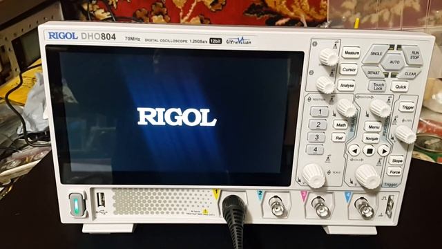 RIGOL DHO804 / 12bit / 70MHz / - приехал долгожданный. :-) смотреть онлайн