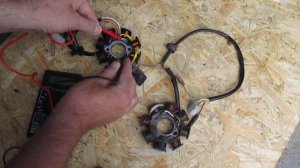 Проверка  генератора скутера на пригодность.