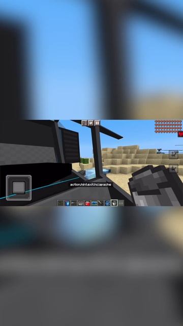 Функциональный Вертолет в Майнкрафт ПЕ (Бедрок) - Моды смотреть онлайн