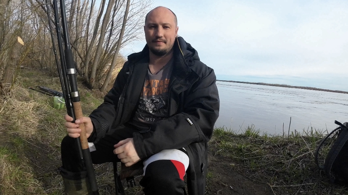 Весенняя рыбалка на северной Двине, на фидер.